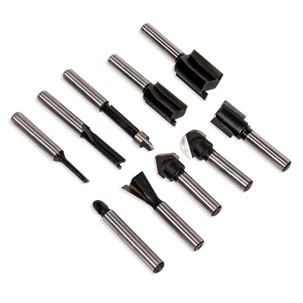 Stark Carbide Starter Router Bit Set (15-Piece)