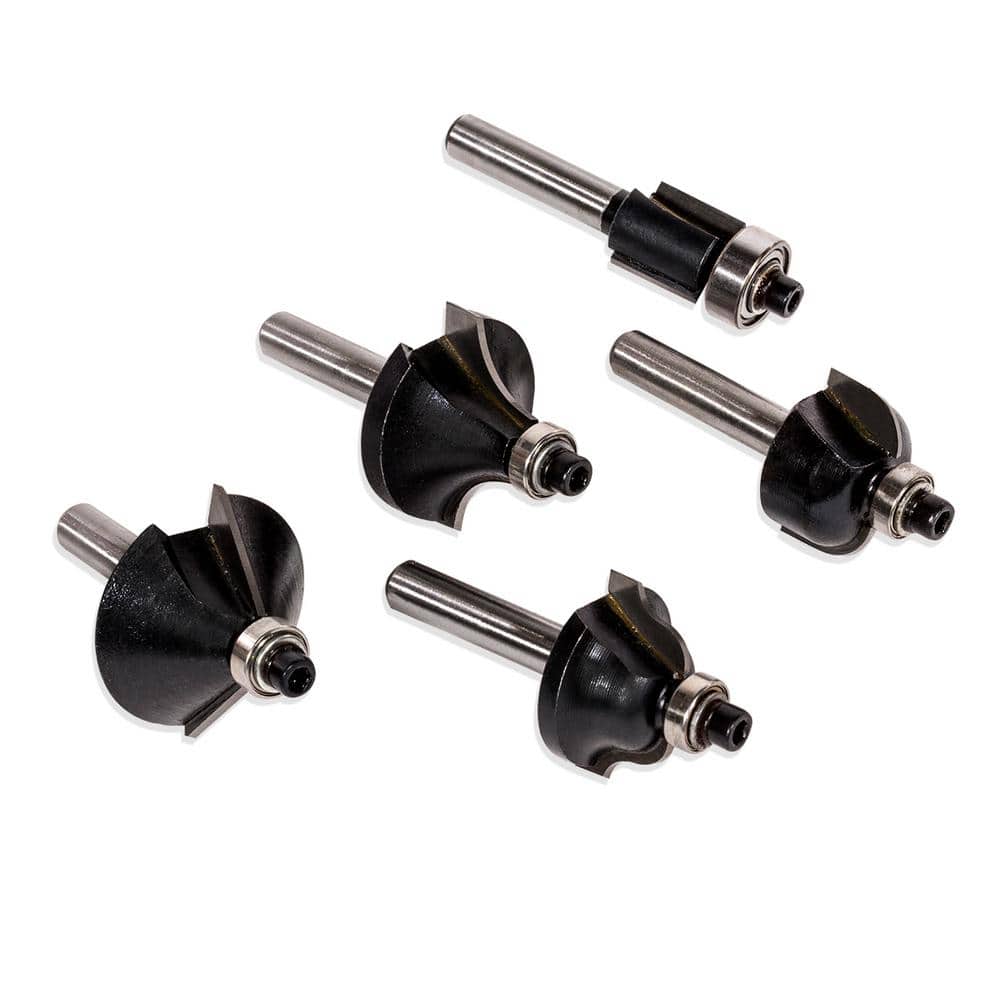 Stark Carbide Starter Router Bit Set (15-Piece)