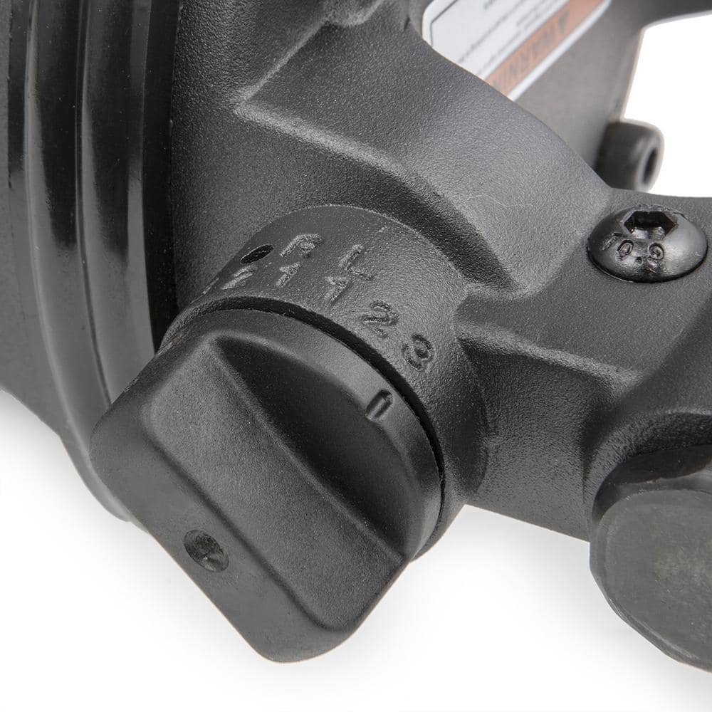 STARK USA 4,000 ft./lbs. 1 in. Heavy-Duty Long Shark Air Impact Wrench with 8 in. Extended Anvil