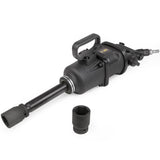 STARK USA 4,000 ft./lbs. 1 in. Heavy-Duty Long Shark Air Impact Wrench with 8 in. Extended Anvil
