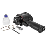 STARK USA 1/2 in. Air Impact Wrench Lightweight Composite Pneumatic 500 ft./lb. Torque Black