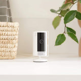 Ring Indoor Cam (2nd Gen) - Plug-In Smart Security Wifi Video Camera, with Included Privacy Cover, Night Vision, Starlight