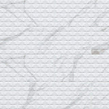 MSI Dymo Statuary Chex White 12 in. x 24 in. Glossy Ceramic 3D Patterned Wall Tile (960 sq. ft./Pallet)