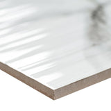 MSI Dymo Statuary Stripe White 12 in. x 24 in. Glossy Ceramic 3D Patterned Wall Tile (960 sq. ft./Pallet)
