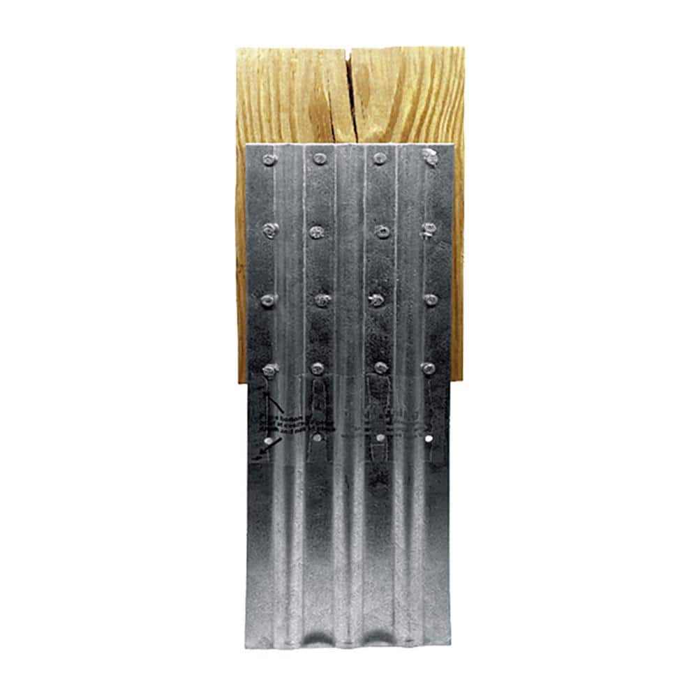 Atlas 4 in. x 4 in. Galvanized Steel Post Foot Anchor for concrete (4-pieces)