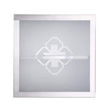 RENOVATORS SUPPLY MANUFACTURING Mini Clove 11-3/4 in. Width x 11-3/4 in. Height Stainless Steel Recessed or Surface Mount Bathroom Medicine Cabinet
