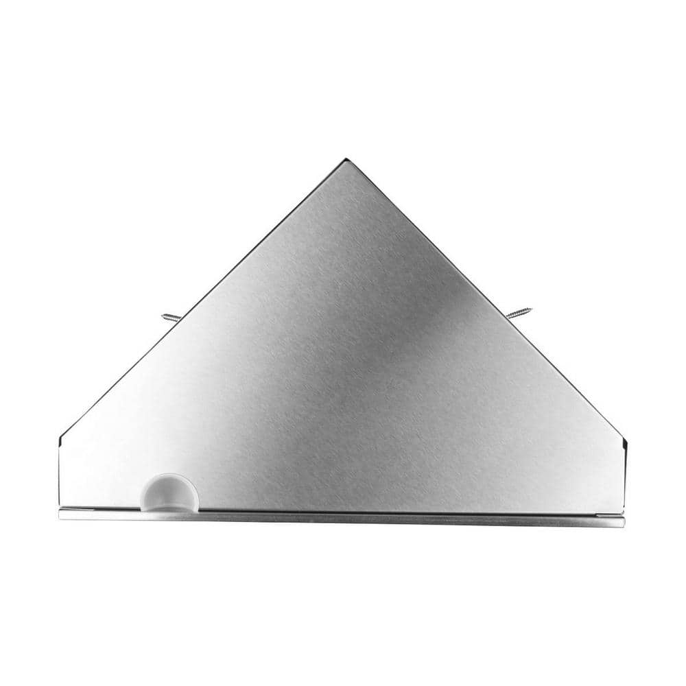 RENOVATORS SUPPLY MANUFACTURING Infinity X Corner 12 in. Width x 31-1/2 in. Height Corner Stainless Steel Recessed or Surface Mount Medicine Cabinet