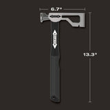 Stiletto 9 oz. Drywall Axe Fiberglass Hammer with 13 in. Handle