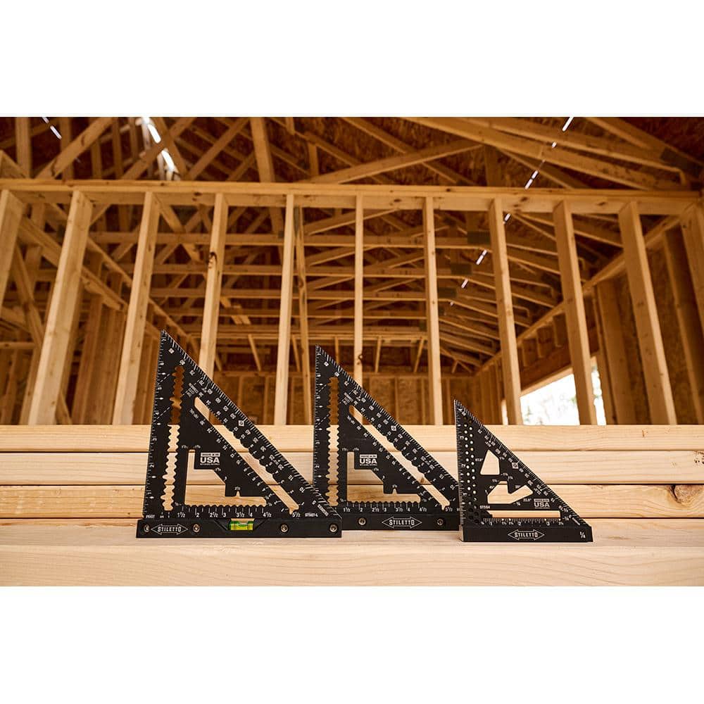 Stiletto 7 in. Carpenter Square with Level