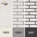 MSI Capella White Brick 2-1/3 in. x 10 in. Matte Porcelain Floor and Wall Tile (5.17 sq. ft. / case)