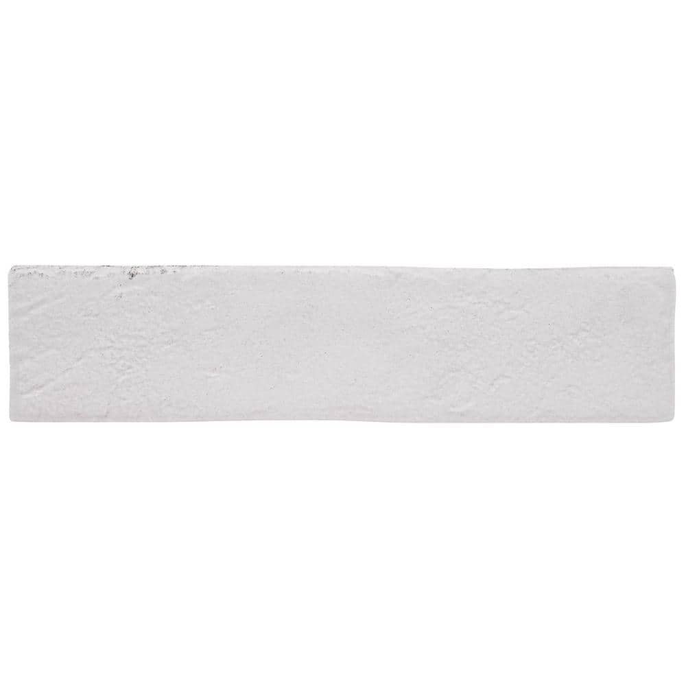 MSI Capella White Brick 2-1/3 in. x 10 in. Matte Porcelain Floor and Wall Tile (5.17 sq. ft. / case)