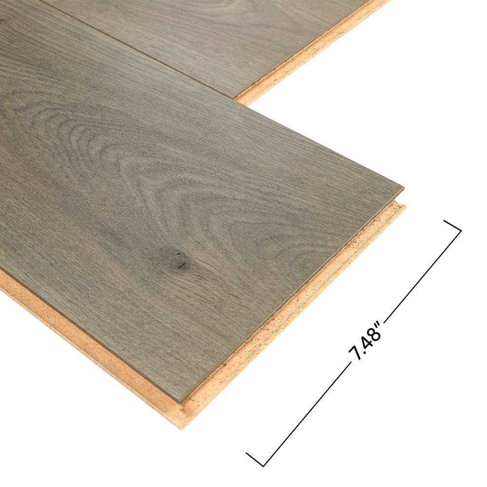Pergo XP+ Stone Haven Oak 10 mm T x 7.4 in. W Waterproof Laminate Wood Flooring (24.5 sqft/case)