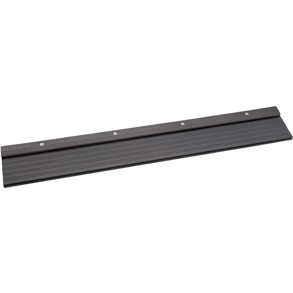 JELD-WEN 36 in. x 80 in. 1 Lite Craftsman Wendover Stone Stained Fiberglass Prehung Left-Hand Inswing Front Door with Brickmould