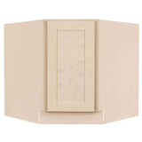 LIFEART CABINETRY Lancaster Shaker Assembled 36 in. x 34.5 in. x 24 in. Base Diagonal Cabinet in Stone Wash