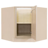 LIFEART CABINETRY Lancaster Shaker Assembled 36 in. x 34.5 in. x 24 in. Base Diagonal Cabinet in Stone Wash