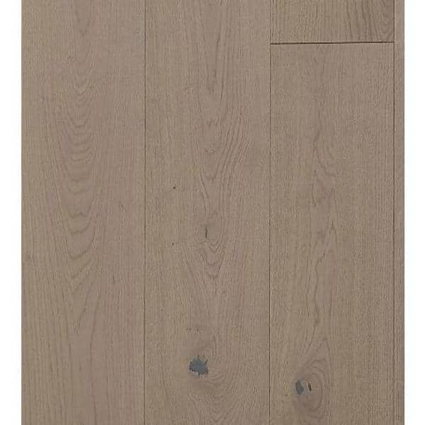 ASPEN FLOORING Stonehenge White Oak 5/8 in. T x 7 in. W Wire Brushed Engineered Hardwood Flooring (25 sqft/case)