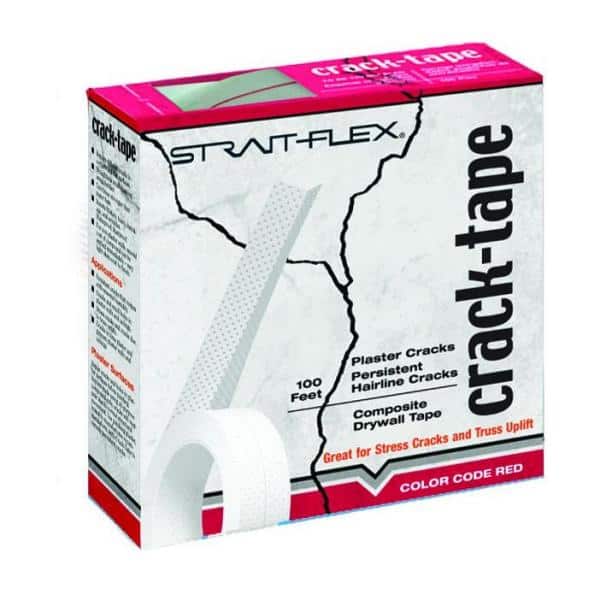 Strait-Flex 2 in. x 100 ft. Crack-Tape Drywall Joint Tape CT-100S
