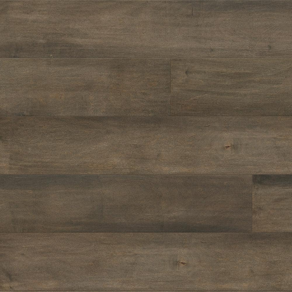 ACQUA FLOORS Striking Rylee 1/4 in. T x 7.5 in. W Click Lock Hand Scraped Engineered Hardwood Flooring (23.32 sq.ft./case)