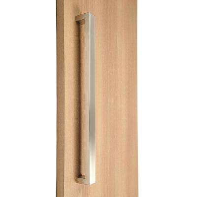 Delaney 
    Italian Collection Briona Edged Bronze Dummy Door Handleset with Canova Interior Left-Hand - Super Arbor