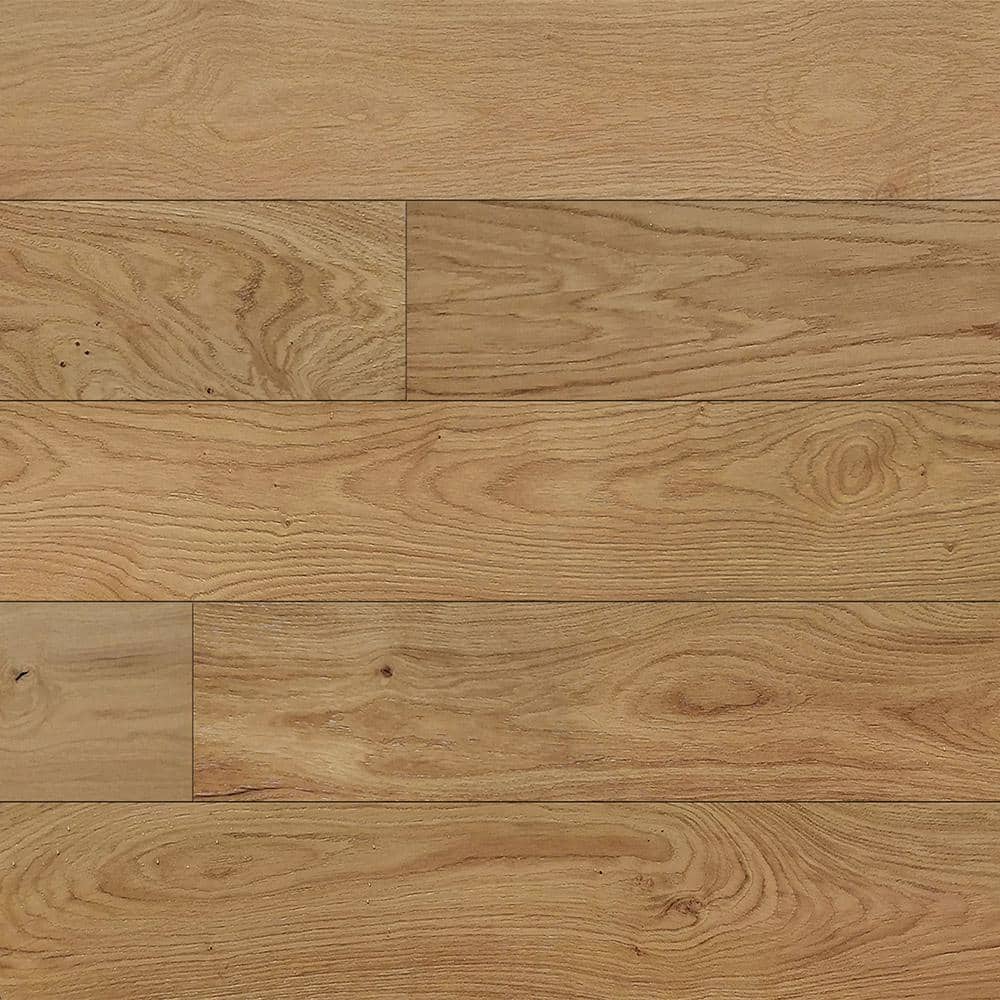 ACQUA FLOORS Subtle Aidan 1/4 in. T x 7.5 in. W Click Lock Wire Brushed Engineered Hardwood Flooring (23.32 sq.ft./case)
