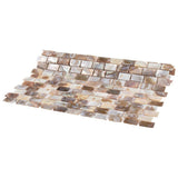 Merola Tile Conchella Subway Natural 12-1/4 in. x 12-1/2 in. x 2 mm Natural Seashell Mosaic Tile