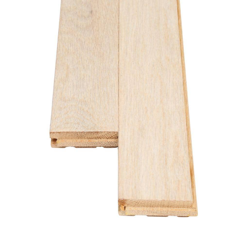 Bruce American Originals Sugar White Oak 3/4 in. T x 2-1/4 in. W Smooth Solid Hardwood Flooring (20 sq.ft./ctn)