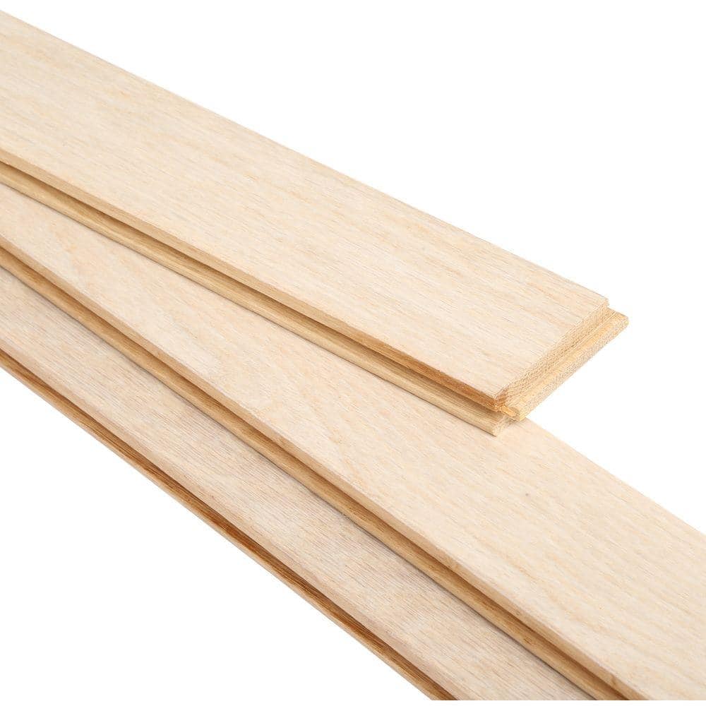 Bruce American Originals Sugar White Oak 3/4 in. T x 2-1/4 in. W Smooth Solid Hardwood Flooring (20 sq.ft./ctn)
