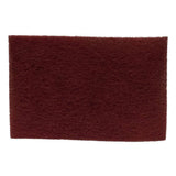 SUN BRITE 6 in. x 9 in. x 5/16 in. 280-320 Grit Fine Maroon Finishing Hand Pads (20-Pack)