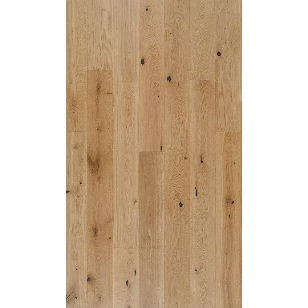 ASPEN FLOORING Sunlight White Oak 1/2 in. T x 7.5 in. W Water Resistant Engineered Hardwood Flooring (31.09 sqft/case)