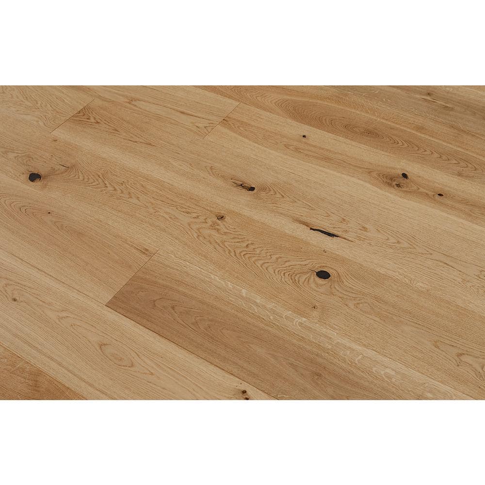 ASPEN FLOORING Sunlight White Oak 1/2 in. T x 7.5 in. W Water Resistant Engineered Hardwood Flooring (31.09 sqft/case)