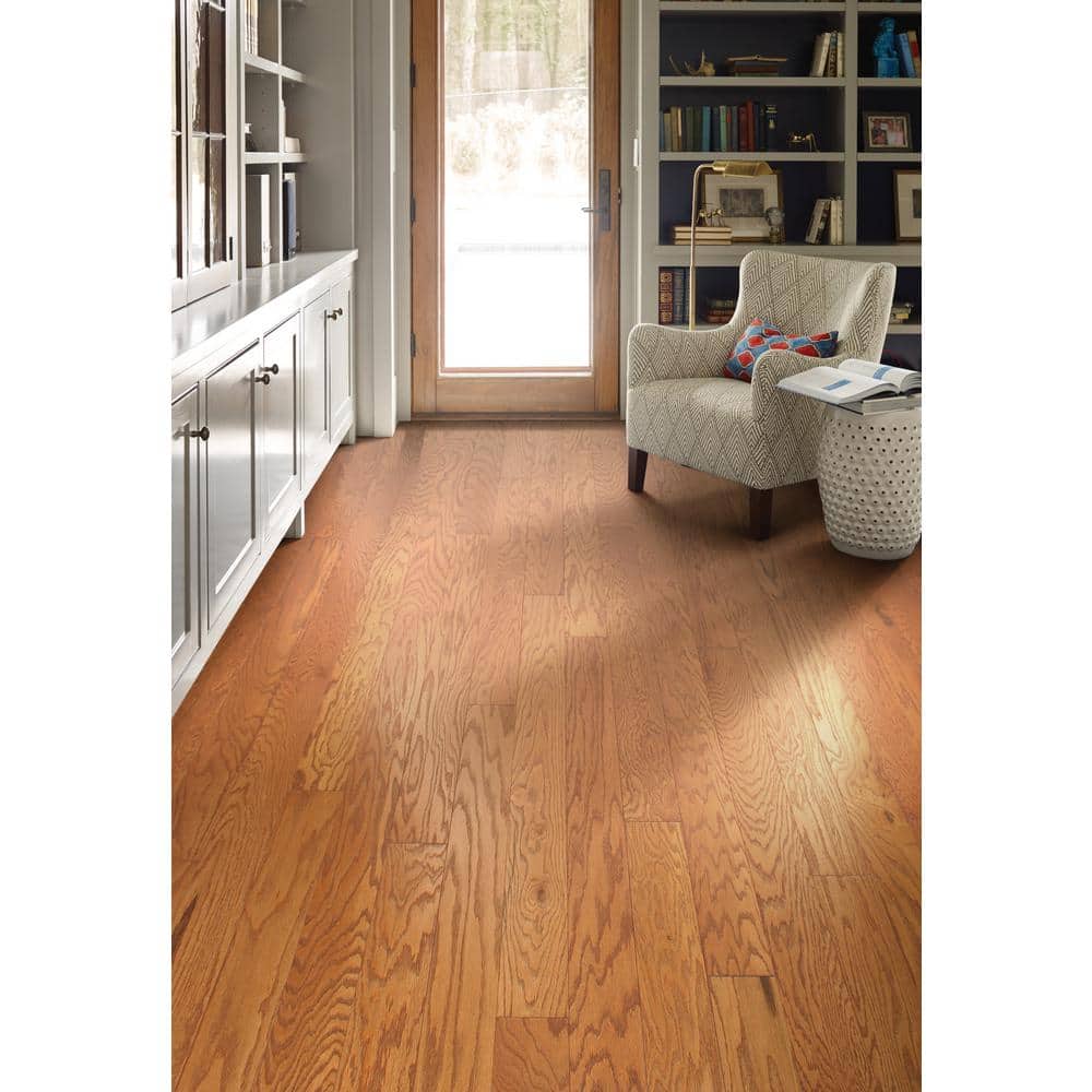Shaw Bradford 5 Sunset Red Oak 3/8 In. T X 5 in. W Tongue and Groove Smooth Engineered Hardwood Flooring (23.66 sq.ft./case)