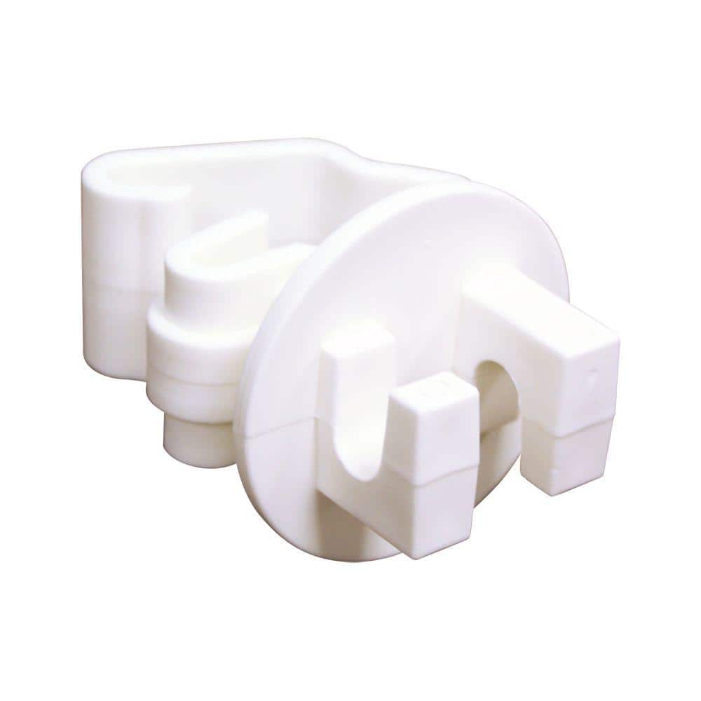 Sure-Fit White T-Post Insulator (25-Bag)