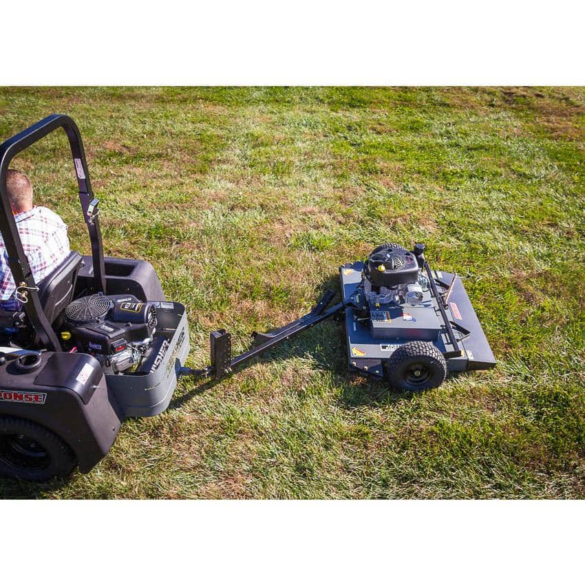 SWISHER 44 in. 11.5-HP 344 cc Briggs and Stratton Pull-Behind Finish Cut Lawn Mower