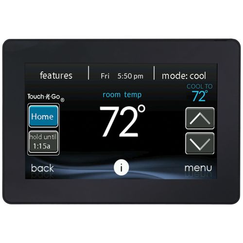 Carrier SYSTXCCITC01-C thermostat - front view (Product Type: Thermostat)
