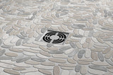 Emser Venetian Pebbles Flat Italia Natural Stone Mosaic Border Tile, 11-Pack (12 in x 12 in)