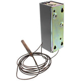 Honeywell T6031A1029 temperature controller - side view (Temperature Range: 30° to 90°F; Differential: 3.5° to 12°F)