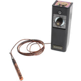 Honeywell T6031A1136 temperature controller - front view (Temperature Range: 30° to 90°F; Differential: 3.5° to 16°F)