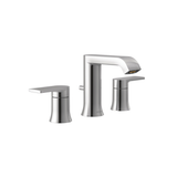 Moen Genta 8 in. Widespread 2‑Handle Bathroom Faucet in Spot Resist Brushed Nickel