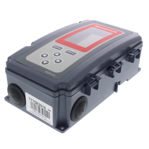 Honeywell T775B2016 temperature controller - detail view (Voltage: 120v, 240v, 24V; Application: Electronic Remote Temperature)