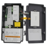 Honeywell T775B2032 temperature controller - side view (Voltage: 120v, 24V, 240v; Application: Electronic Remote Temperature)