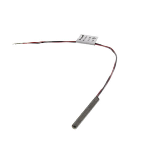 Honeywell T775L2007 temperature controller - label view (Type: Stage Sequencer with Reset Option; Voltage: 120v, 240v, 24V)