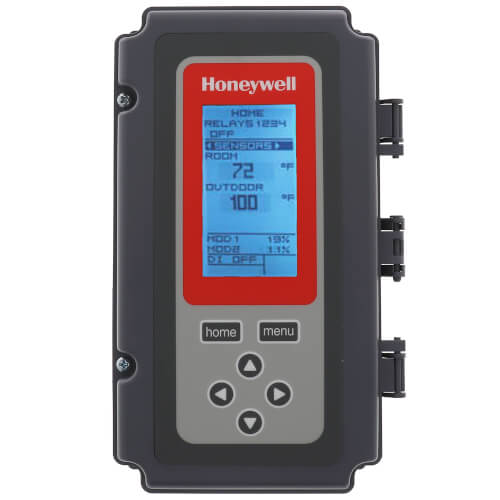 Honeywell T775M2030 temperature controller - front view (Type: Modulating; Voltage: 24V, 120v, 240v)