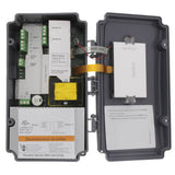 Honeywell T775M2048 temperature controller - side view (Type: Modulating; Voltage: 240v, 24V, 120v)
