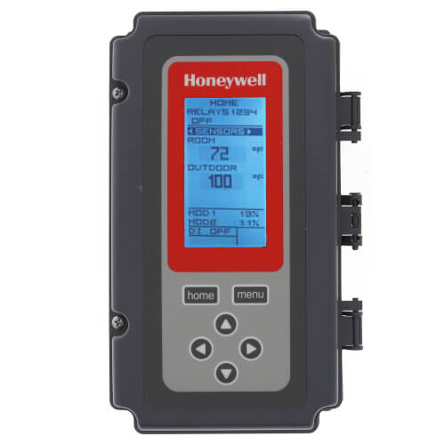 Honeywell T775M2048 temperature controller - front view (Type: Modulating; Voltage: 240v, 24V, 120v)