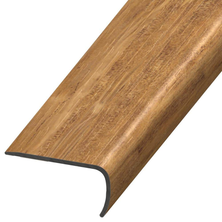 DuraDecor Classy Chic Talk of the Tawny 1 in. T x 2 in. W x 94 in. L Stair Nose Molding