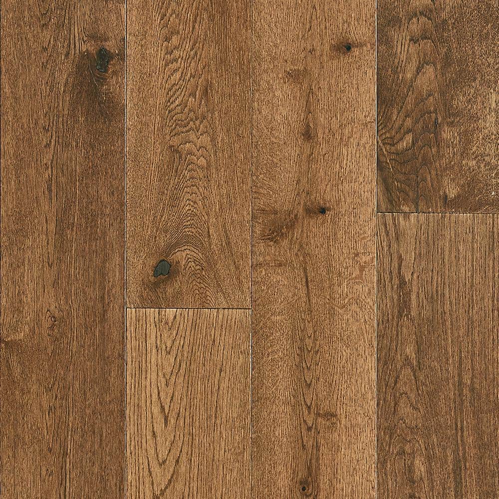 Bruce Time Honored Tan White Oak 3/8 in. T x 5 in. W T+G Smooth Engineered Hardwood Flooring (28.1 sq.ft./ctn)