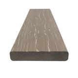 MoistureShield Vision CoolDeck Mochaccino 1 in. x 5.4 in. x 20 ft. Solid Edge Capped Composite Decking 10-Piece H-Pack