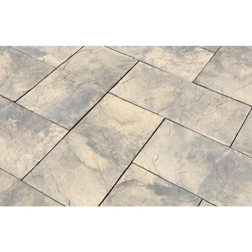 Nantucket Pavers Yorkstone 12 in. x 24 in. x 1.5 in. Tan Variegated Concrete Paver (50-Pieces/100 sq. ft./Pallet)