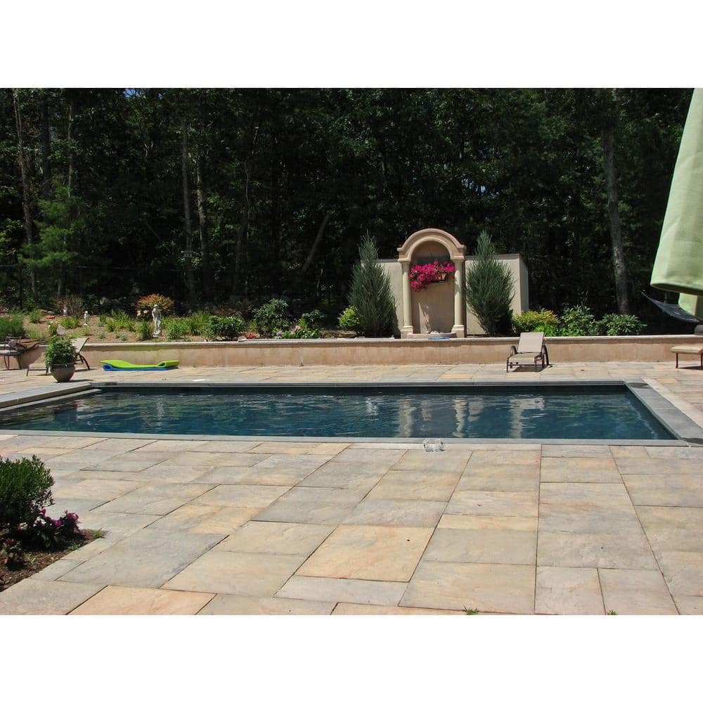 Nantucket Pavers Yorkstone 24 in. x 24 in. Tan Variegated Concrete Paver (22-Pieces/88 sq. ft./Pallet)