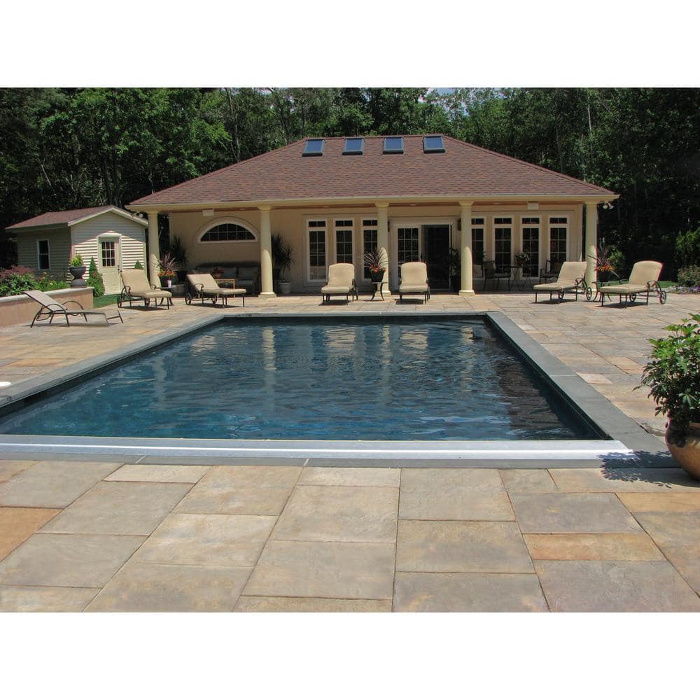 Nantucket Pavers Patio-on-a-Pallet 18 in. x 18 in. Concrete Tan Variegated Traditional Yorkstone Paver (64 Pieces/144 Sq Ft)